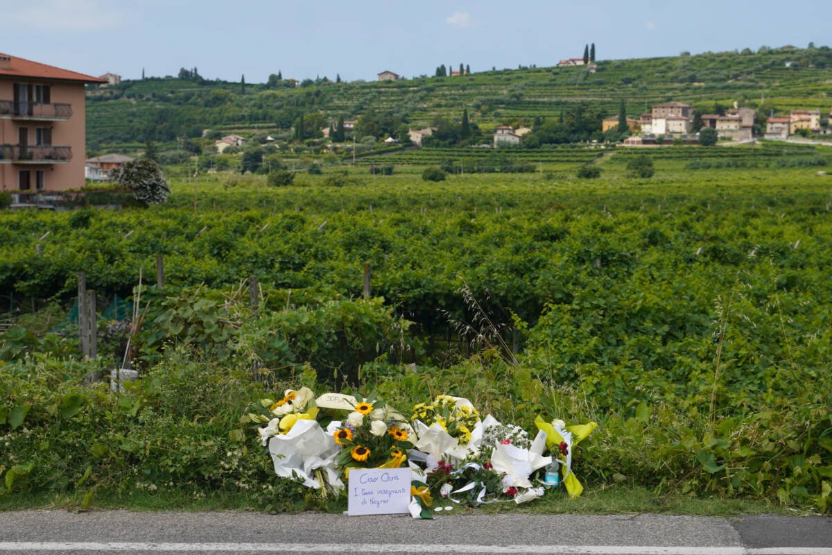 San Vito Negrar - luogo incidente Chris Abom