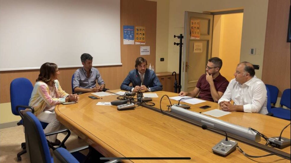 PD Aeroporto Catullo-stazione conferenza stampa partito democratico