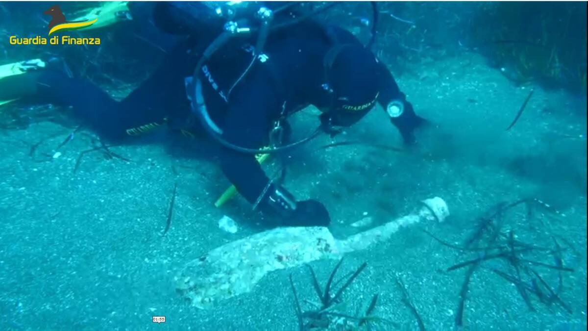 Reperti archeologici Ventotene