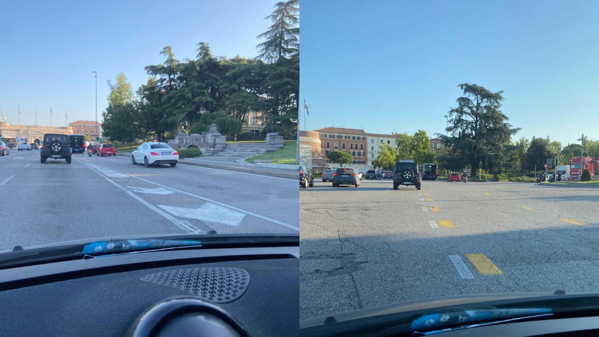 Corsia preferenziale viale piave a porta nuova