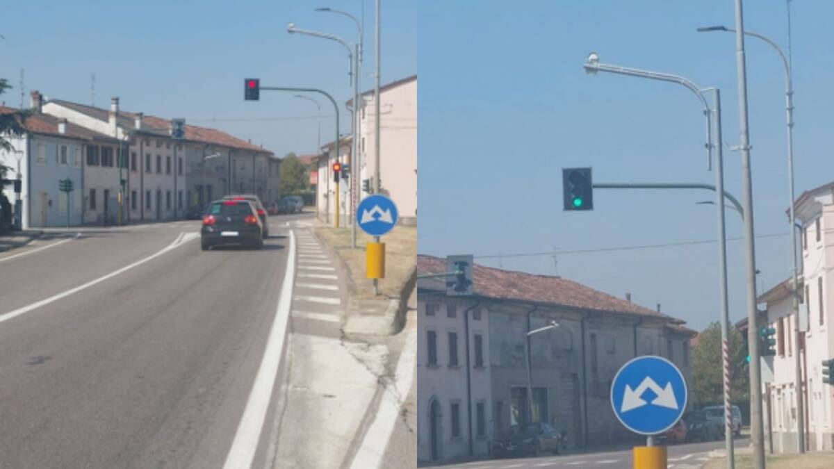 Nogarole Rocca semaforo intelligente