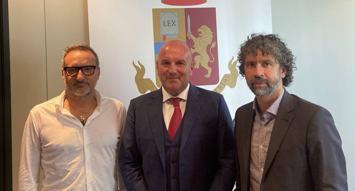 Droga Bentegodi, incontro Setti, Questore Massucci, sindaco Tommasi