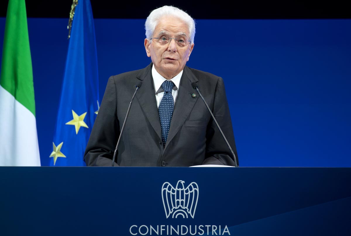Mattarella Confindustria