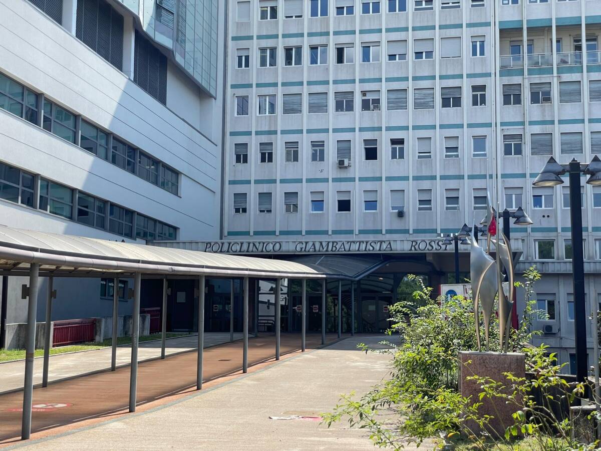 Policlinico Giambattista Rossi - Ospedale Borgo Roma - ingresso