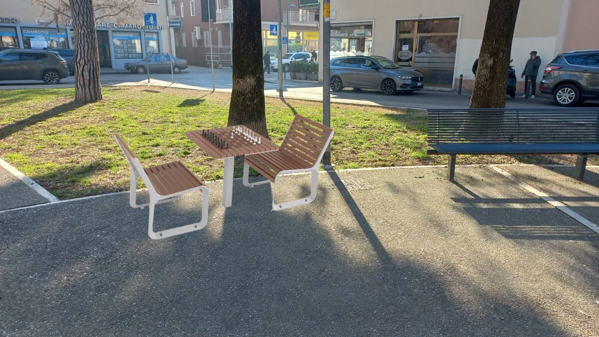 scacchi borgo roma riqualificazione piazze