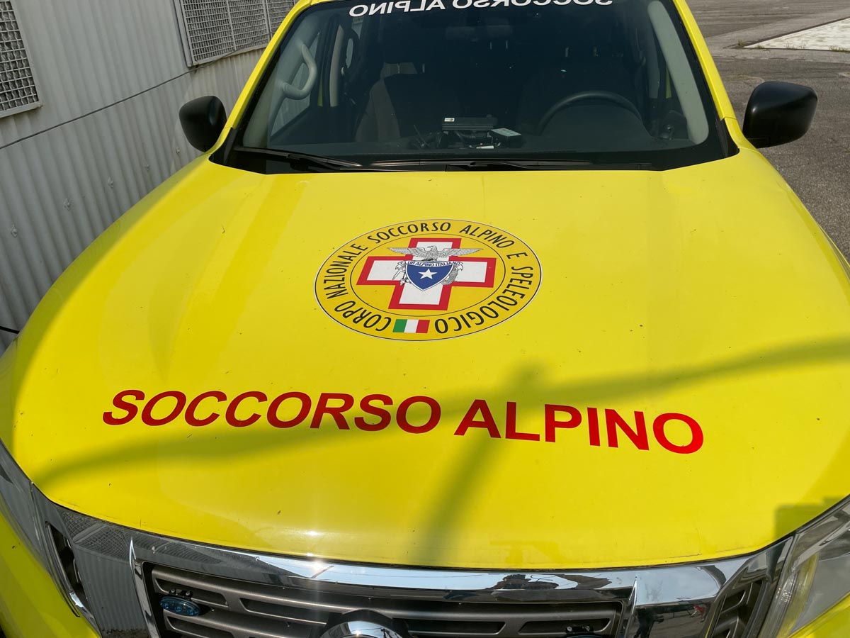 Mezzo del Soccorso alpino e speleologico di Verona