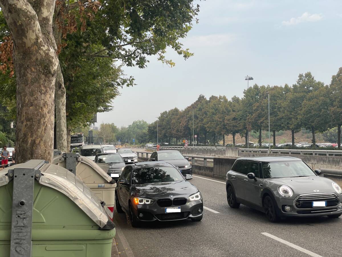 Traffico primo giorno di scuola (2) Verona