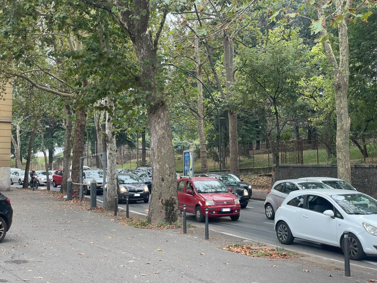 Traffico primo giorno di scuola (2) Verona