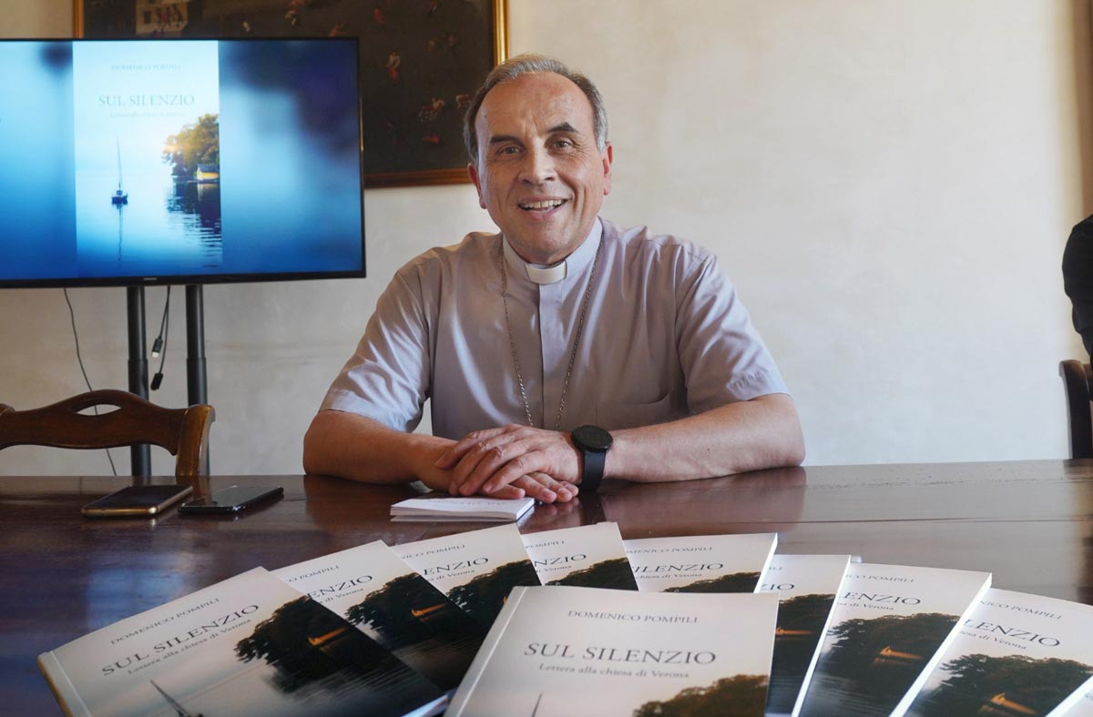 Il Vescovo di Verona Domenico Pompili presenta la lettera pastorale "Sul silenzio"