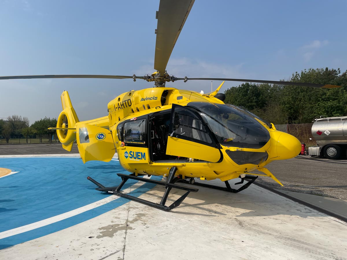 elicottero suem 118 verona emergenza elibase