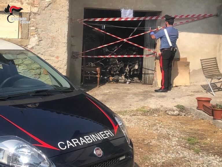 Autofficina abusiva Cazzano di Tramigna (3)