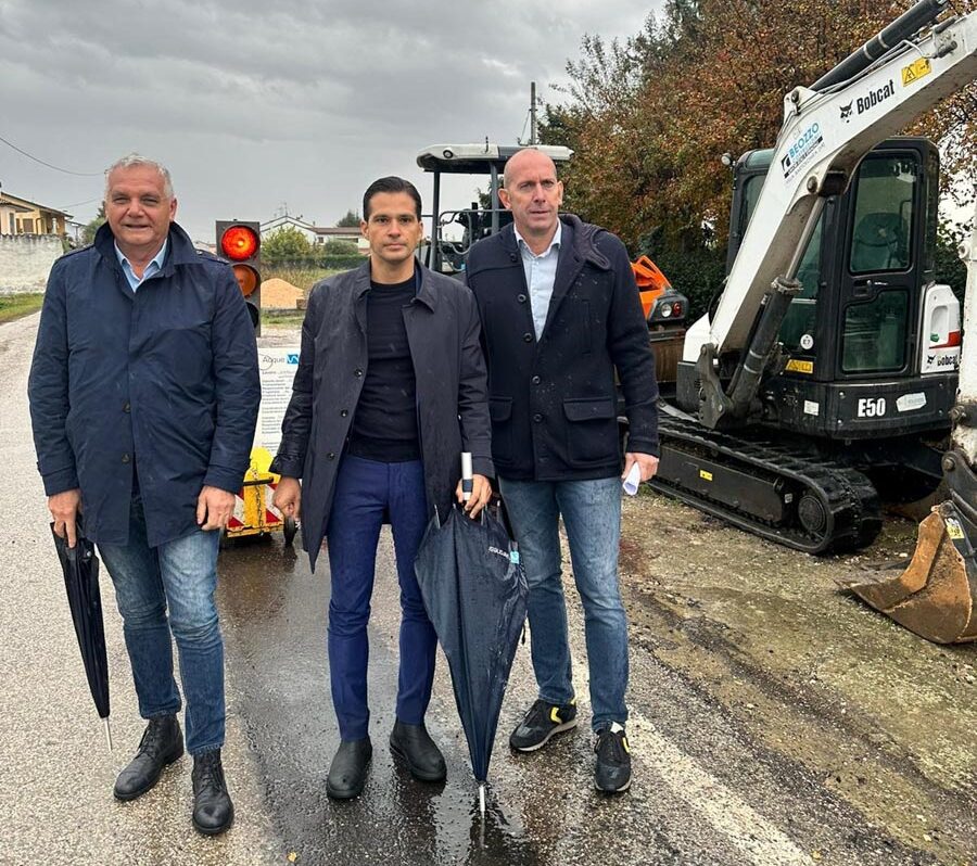 Cantiere Acque Veronesi Legnago acquedotto Canove - Lorenzetti Mantovanelli Danieli