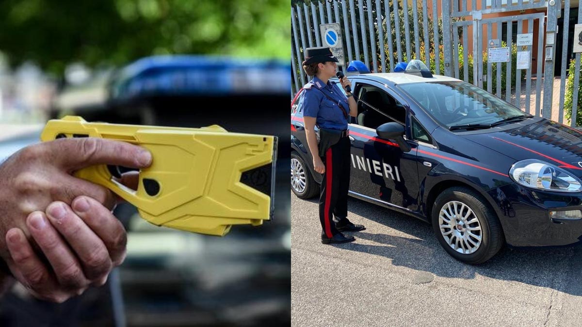 Carabinieri Verona taser (foto archivio)