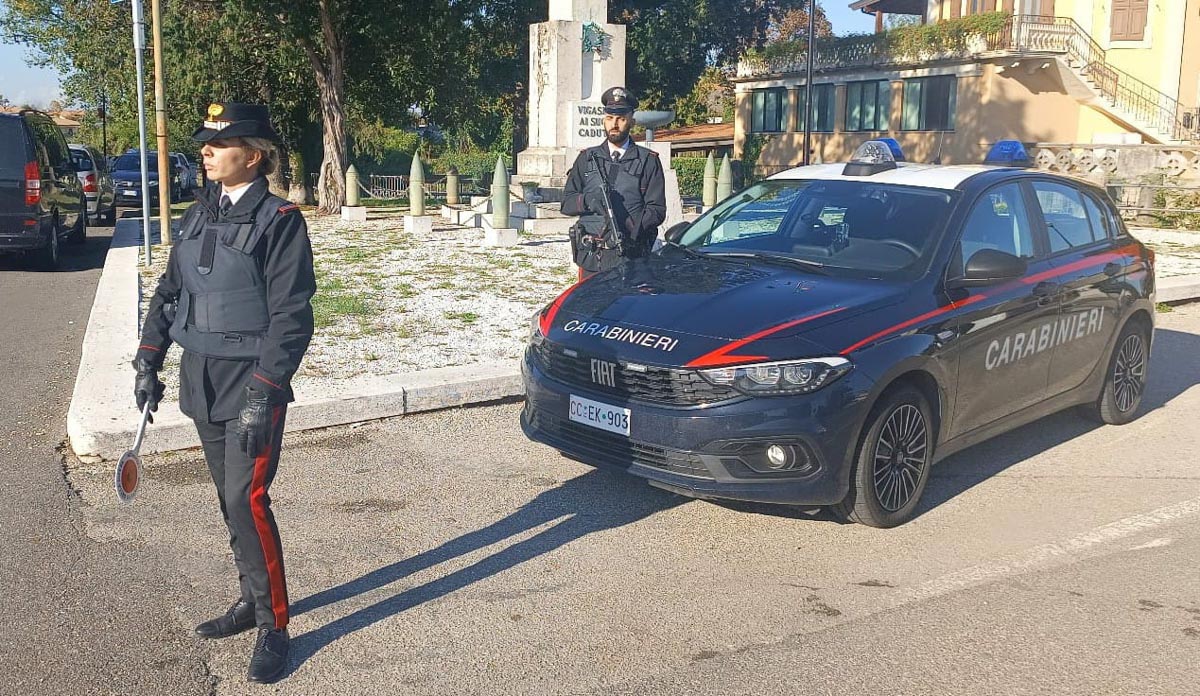 Carabinieri di Vigasio (Foto d'archivio)