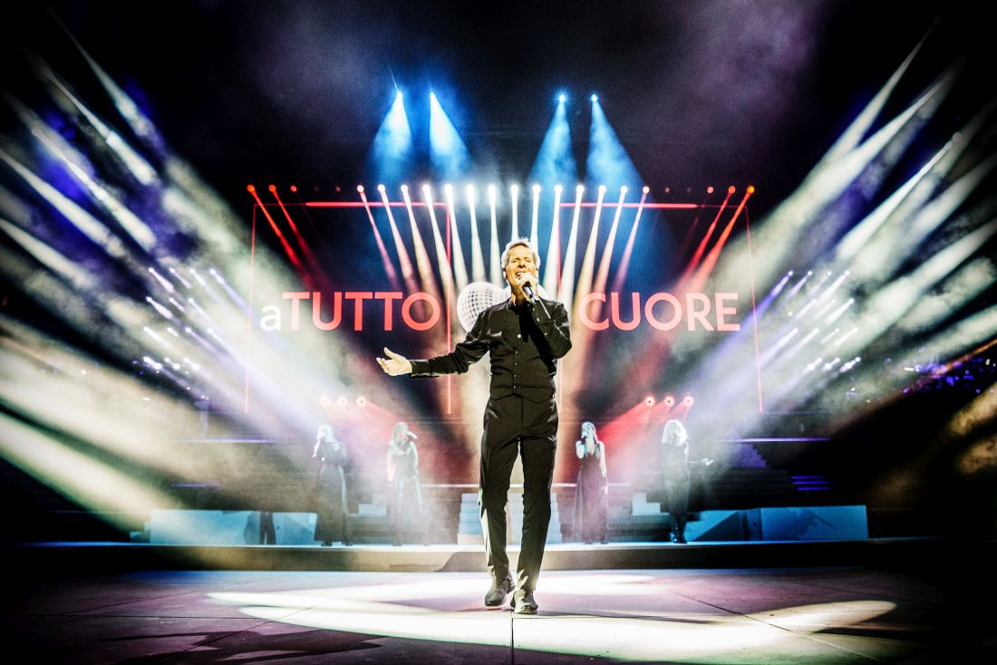 Claudio Baglioni Arena Verona A tutto cuore
