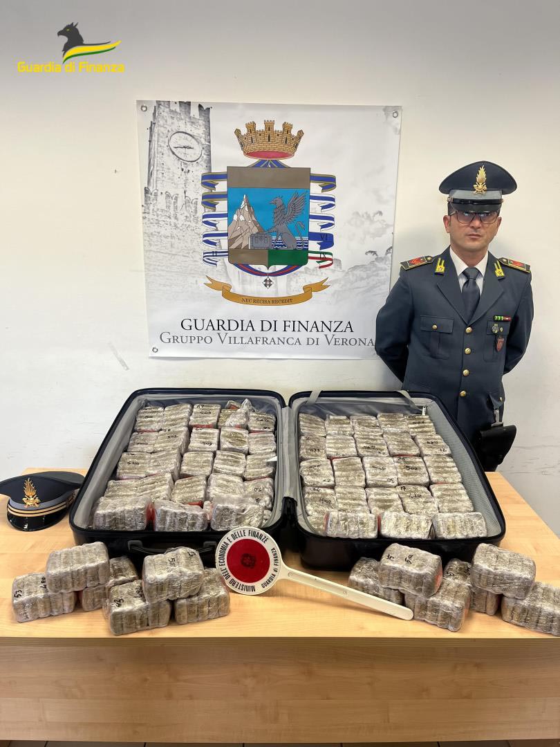 Guardia di finanza - marijuana Sona