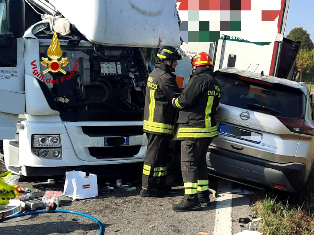 Incidente Villafontana vigili del fuoco