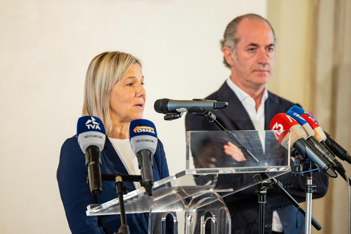 Manuela Lanzarin e Luca Zaia