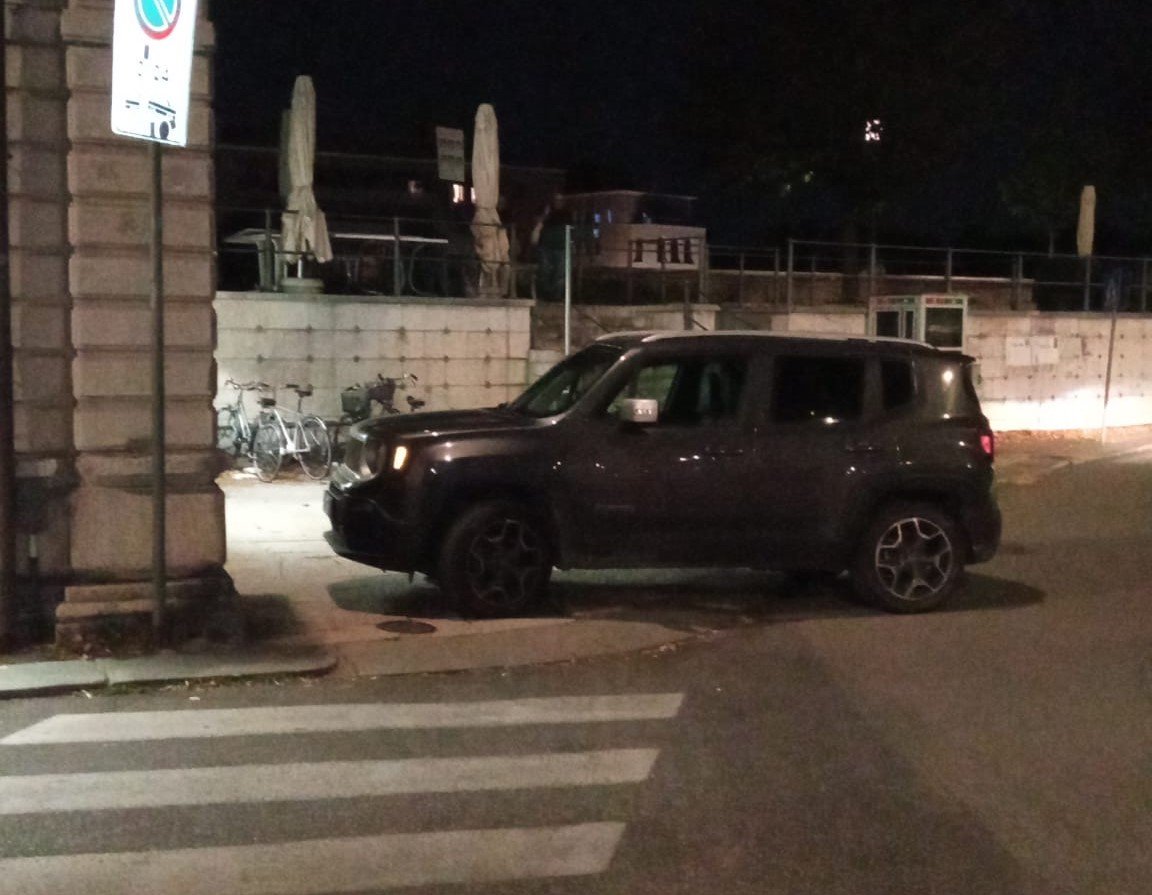 Sosta selvaggia Verona - San Zeno