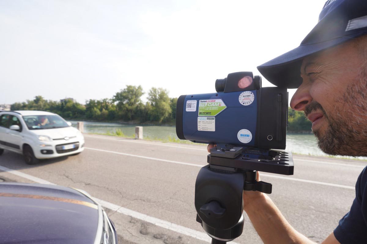 Trucam - telelaser Polizia locale Verona
