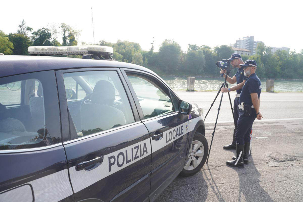 Trucam - telelaser Polizia locale Verona