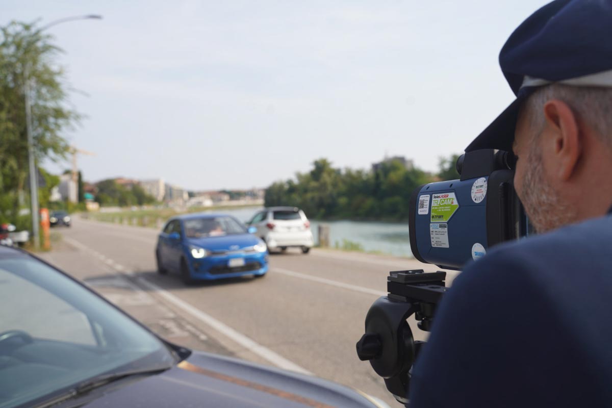 Trucam - telelaser Polizia locale Verona