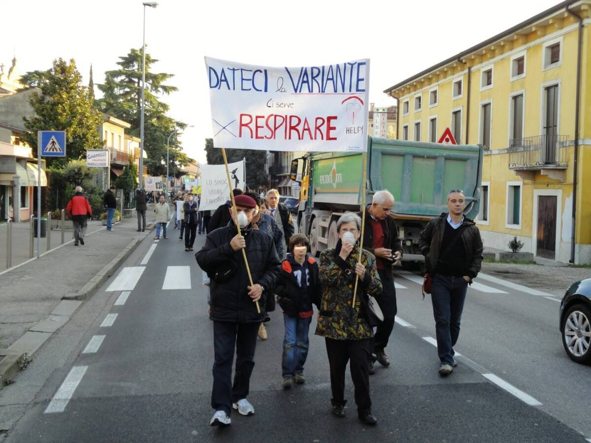Variante Statale 12 - manifestazione 2018