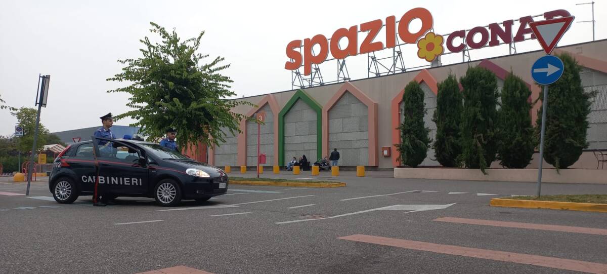 Spazio Conad Porte dell'Adige carabinieri Bussolengo