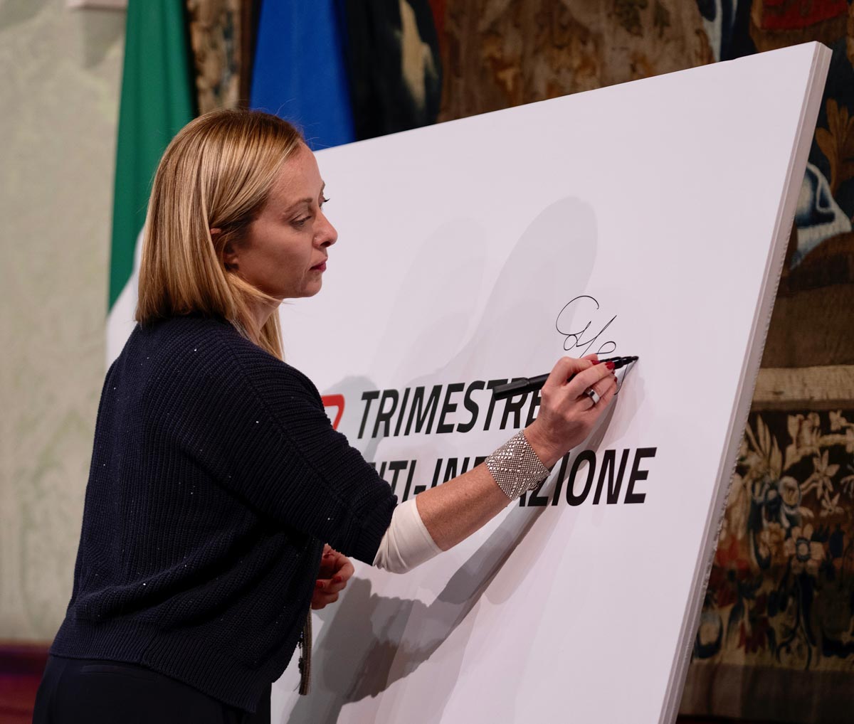 trimestre anti inflazione governo giorgia meloni