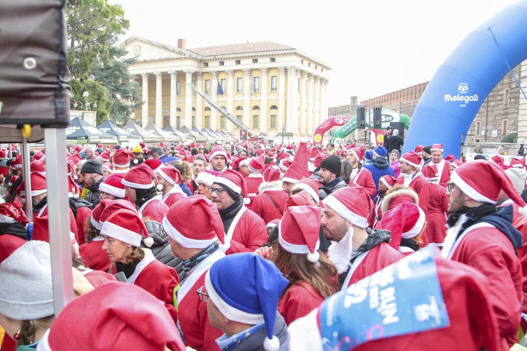 Verona Christmas Run babbi natale