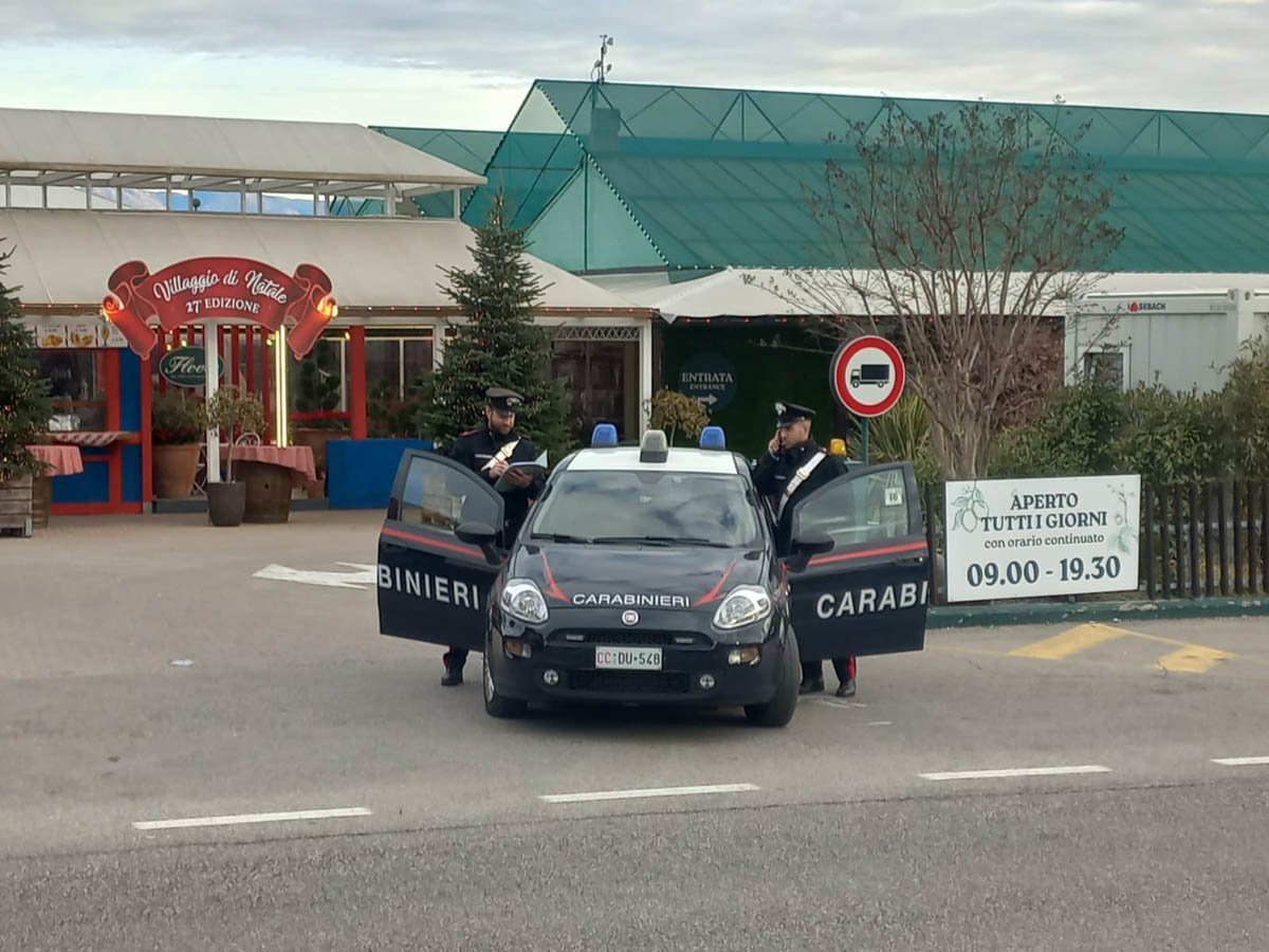 Carabinieri - furto Bussolengo
