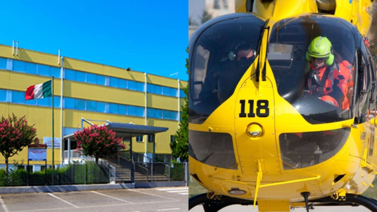 Istituto Medici Legnago + elicottero suem