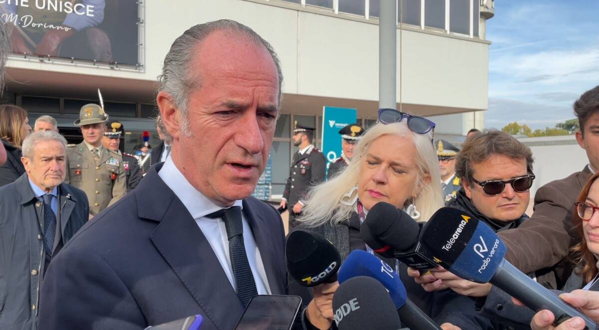 Luca Zaia Intel Vigasio Fieracavalli