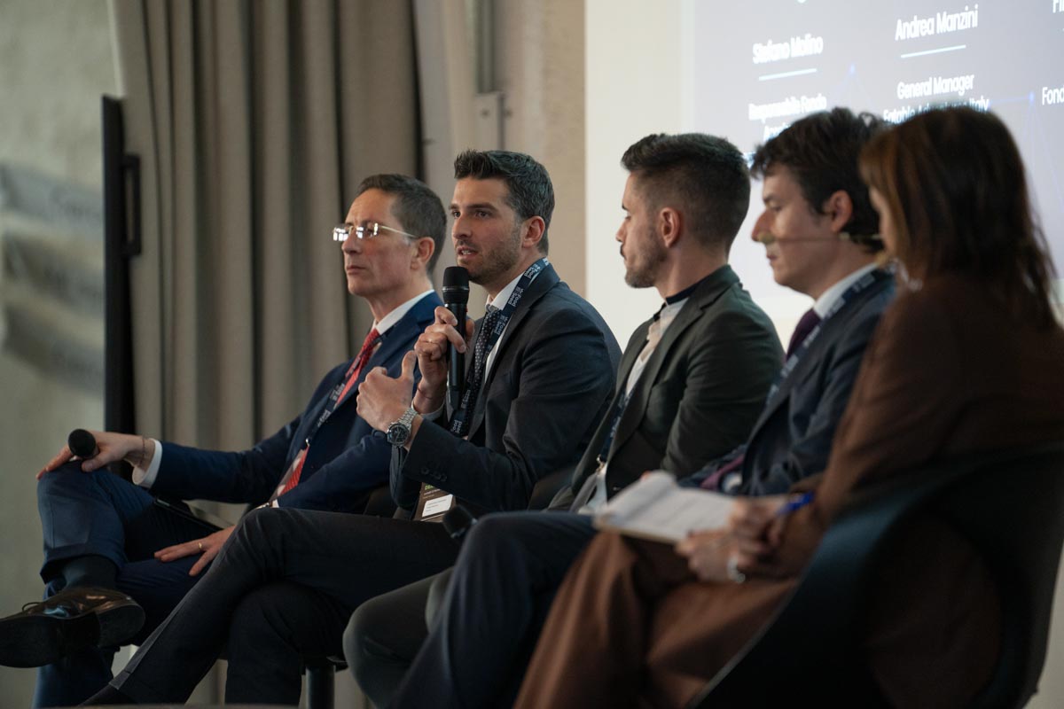 La tavola rotonda all'evento di lancio della prima edizione di FoodSeed (Verona, 13.11.2023)