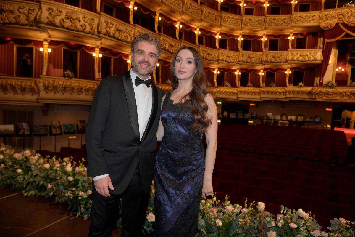 il Tenore Matteo Mezzaro e la Soprano Enkeleda Kamani