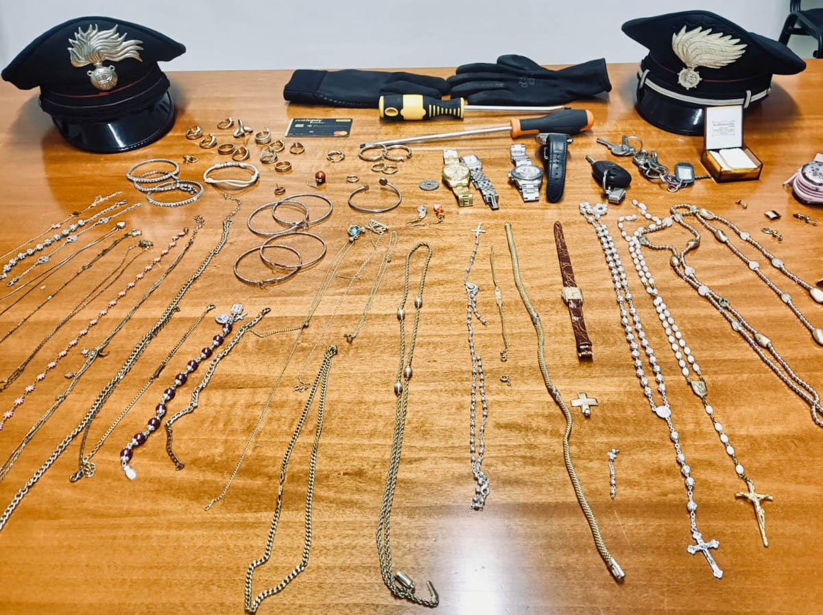 Carabinieri San Bonifacio - furti est veronese