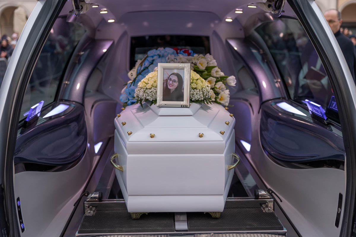 Funerale Vanessa Ballan