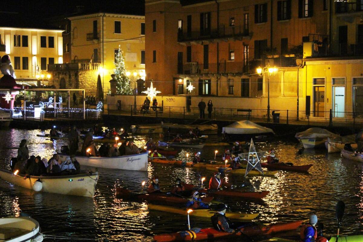 presepe subacqueo peschiera