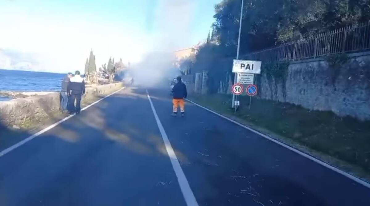 incendio torri del benaco