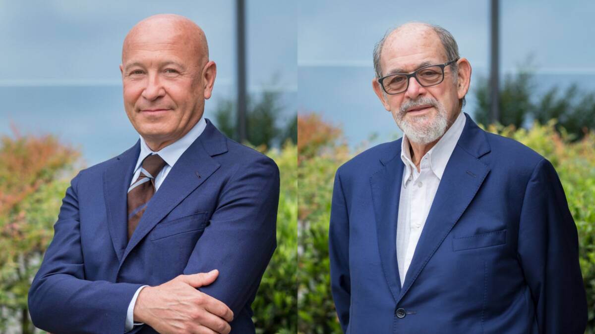 Carlo Alberto Voi e Angelo Cresco collettore del Garda