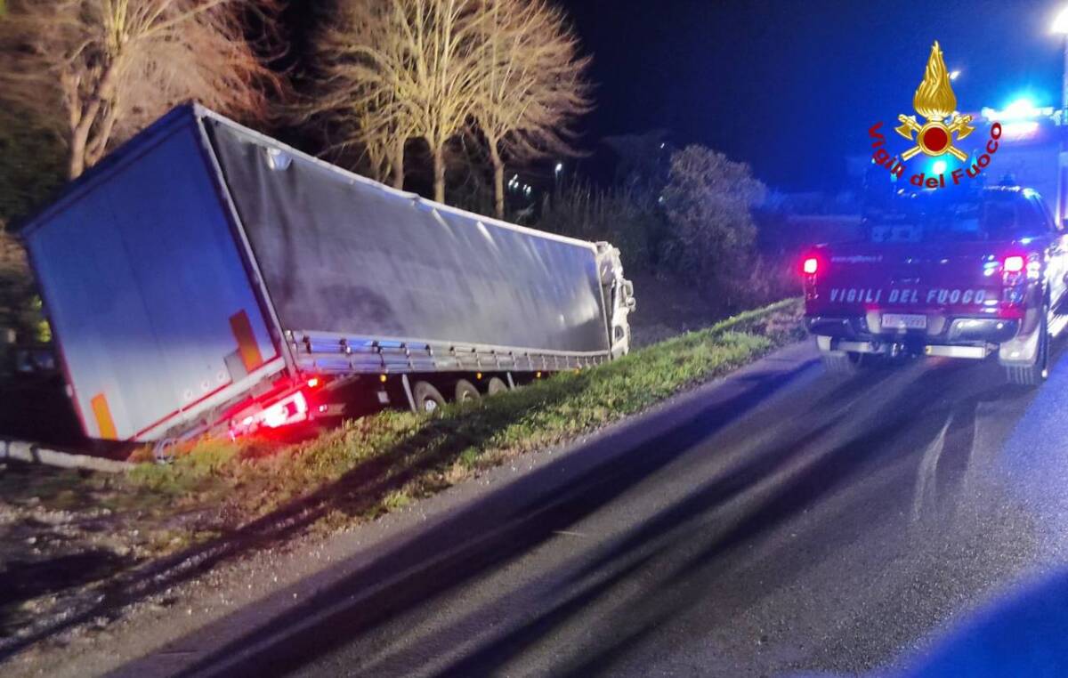 Chioggia incidente tir