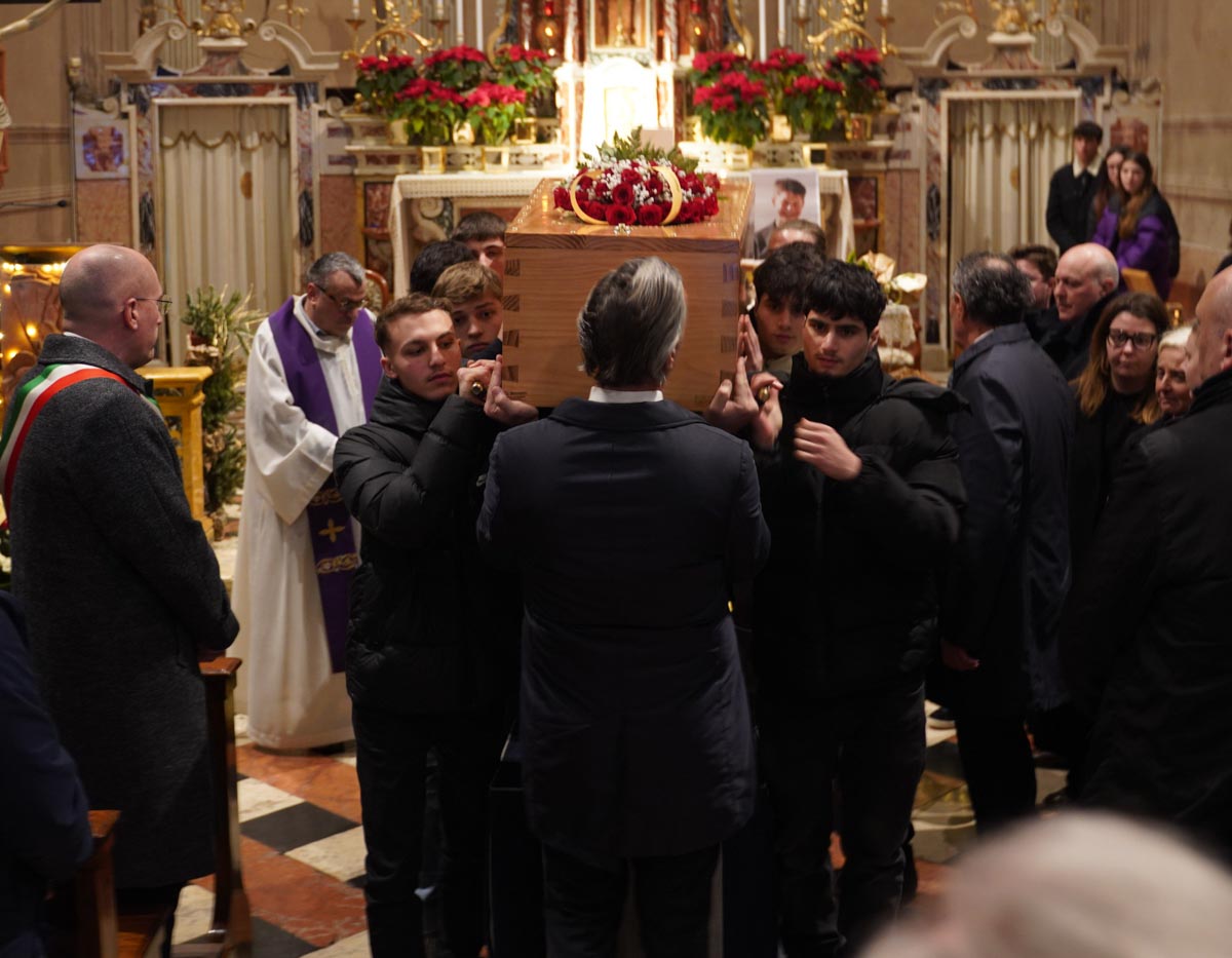 Funerale Luca Chignola