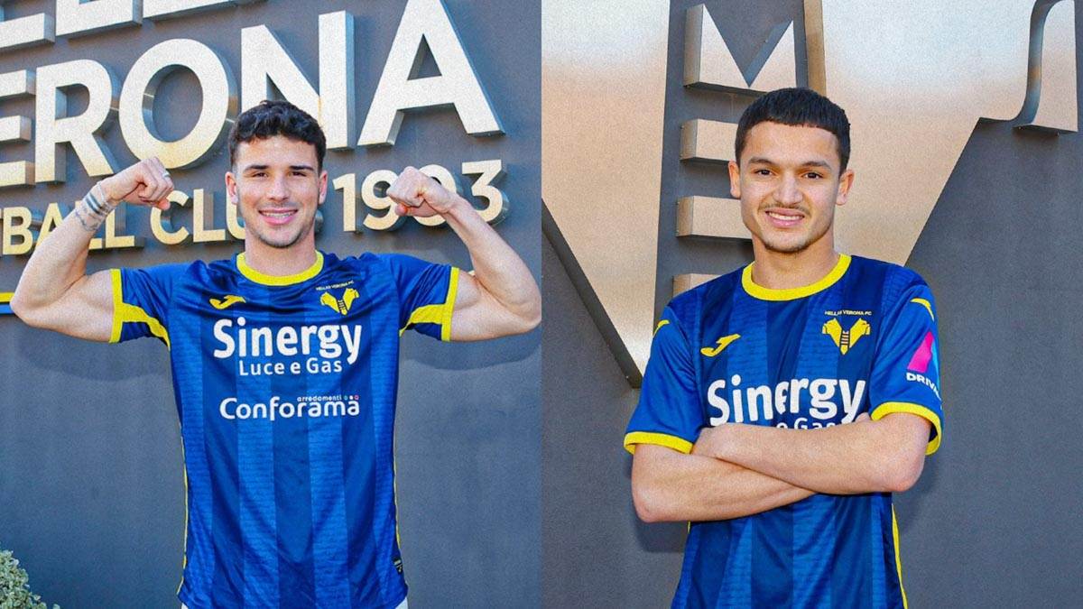 Hellas Verona, Dani Silva e Reda Belahyane