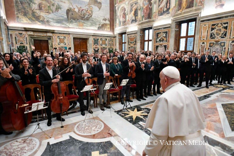 Fondazione Arena di Verona in udienza da Papa Francesco