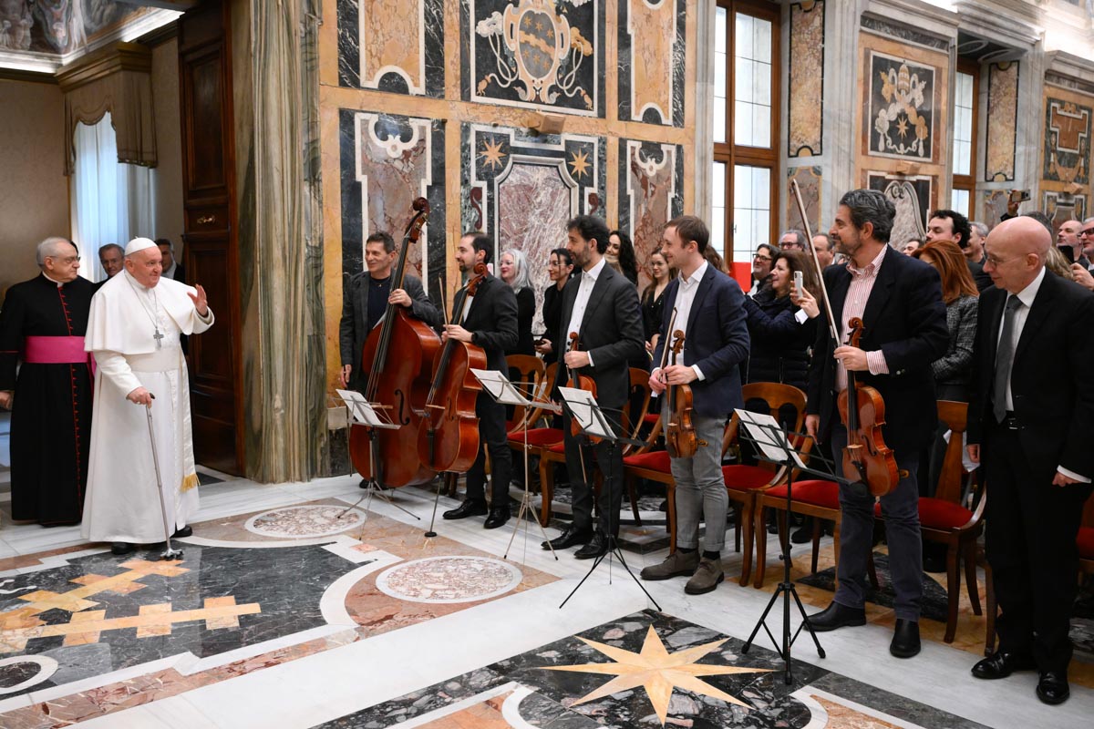 Fondazione Arena di Verona in udienza da Papa Francesco