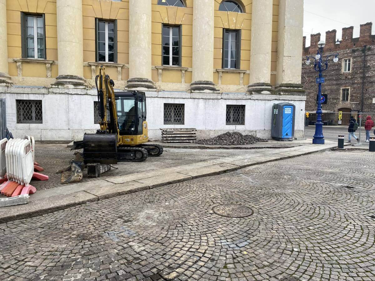 Porfido Piazza Bra Verona