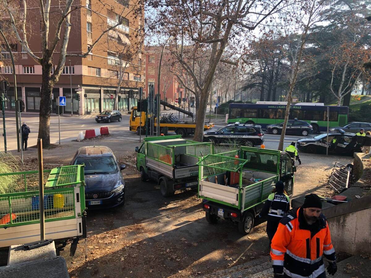 Sgombero ex zoo bastioni