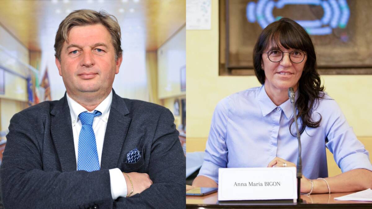 Stefano Valdegamberi e Anna Maria Bigon