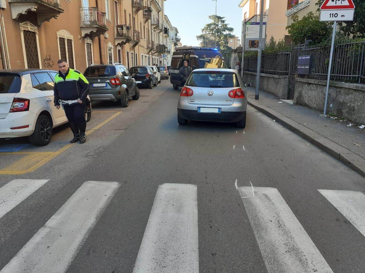 incidente via Badile