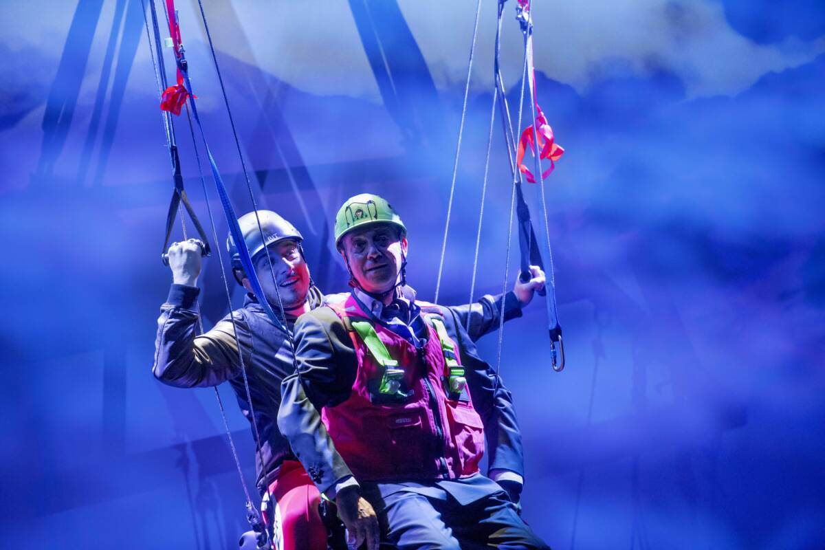 Massimo Ghini e Paolo Ruffini sul palco con "Quasi Amici"